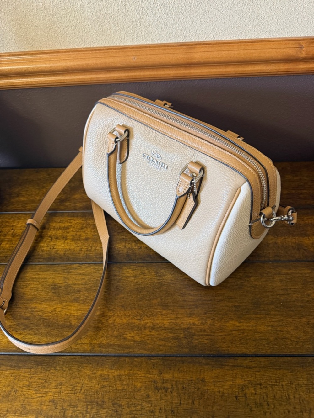 ✨NWOT - Coach Mini Rowan Colorblock Crossbody Satchel✨ - Picture 4 of 10